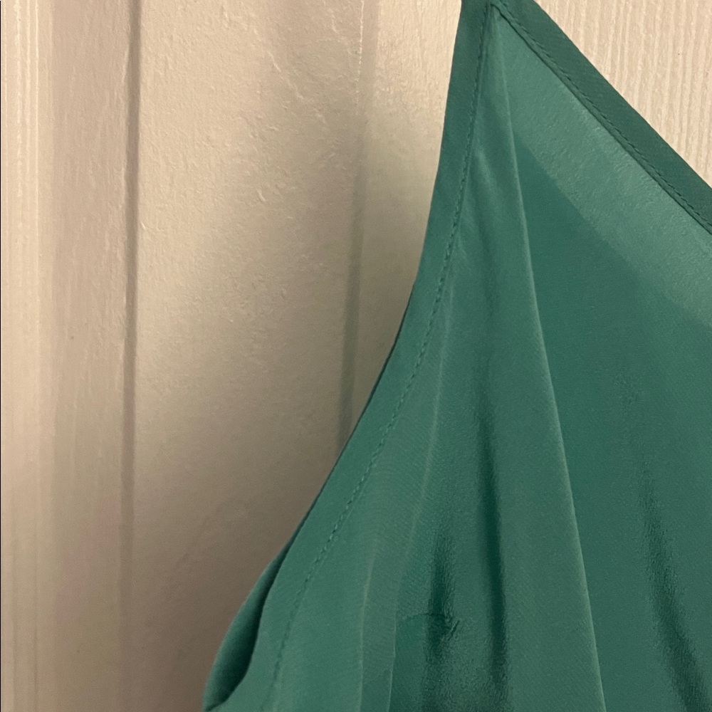 J. Crew Silk Teal Camisole Top - Picture 4 of 8